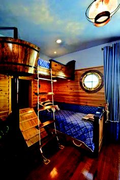 Amazing Pirate Ship Kids Bedroom Decor Ideas! – Mind Food